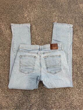 Hollister Light Blue Straight Jeans
